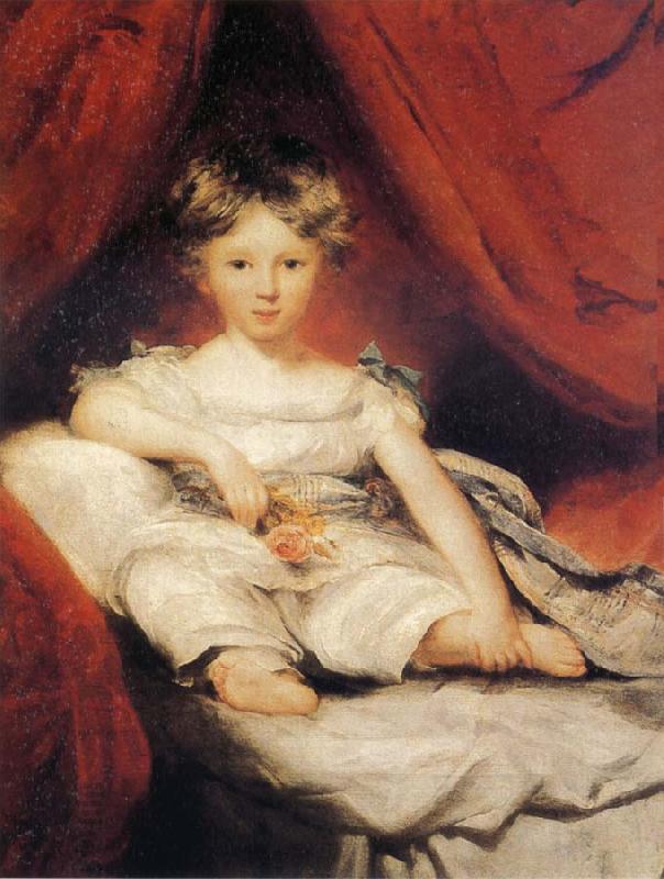 Sir Thomas Lawrence Portrait of Master oil painting picture